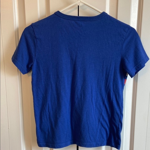 Cat & Jack Blue Tee with Stripes - Picture 2 of 3